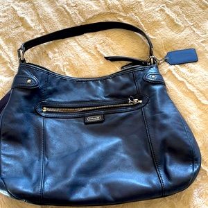 Coach navy bag